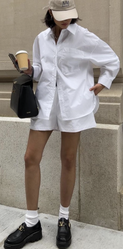 Boyfriend Shirt - Short